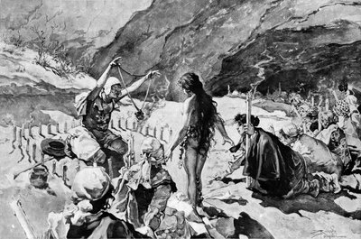 Exorcism of a Witch in the Valle de la Rosee by Carlo Pellegrini
