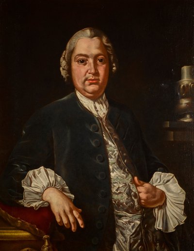 Portrait of the composer Niccolò Jommelli, 1714-1774 by Carlo Amalfi