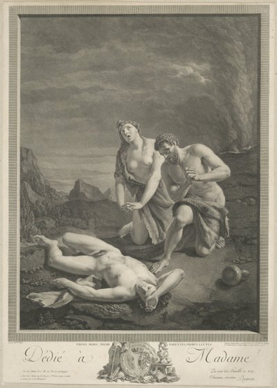 Adam and Eve by the Body of Abel by Carlo Antonio Porporati