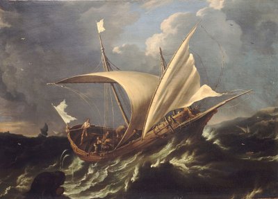 Jonah and the Whale, mid 17th century by Carlo Antonio Tavella