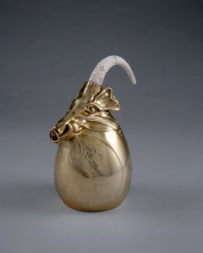 Tea Pot, executed by Adrien-Aurélien Hebrard by Carlo Bugatti
