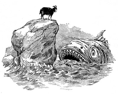Illustration of Pinocchio by Carlo Chiostri (1863-1939), one of the first Italian illustrators of Collodi