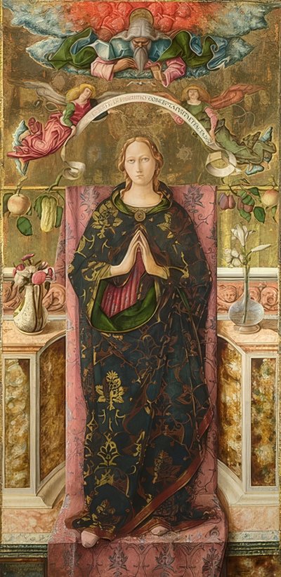 The Immaculate Conception. 1492 by Carlo Crivelli