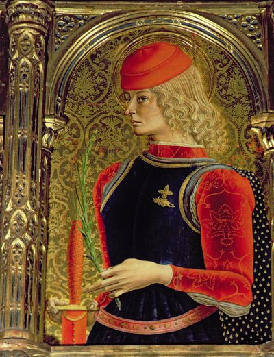 St. George (detail from the Sant