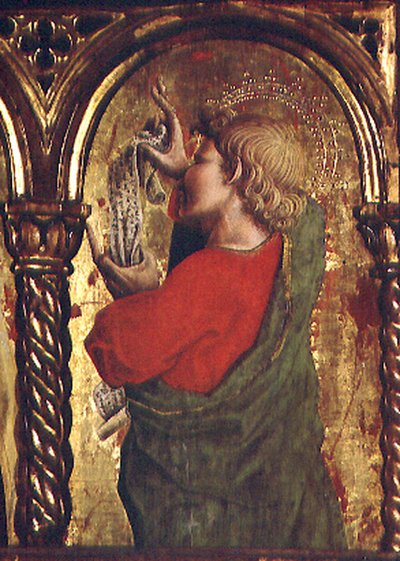 St. John the Evangelist, detail from the Sant