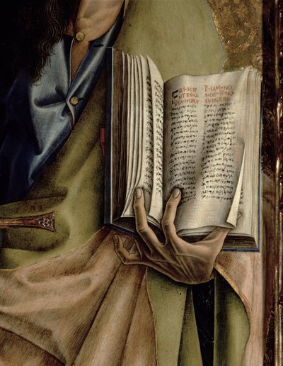St. Paul (detail of the Book of Epistles from the Sant