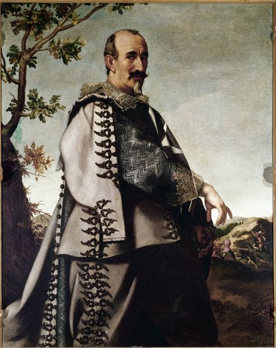 Portrait of Fra Ainolfo de Bardi, Knight of the Order of Jerusalem by Carlo Dolci