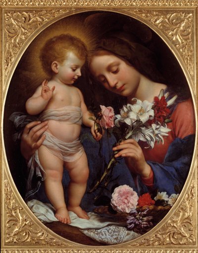 The Virgin with the Lily by Carlo Dolci
