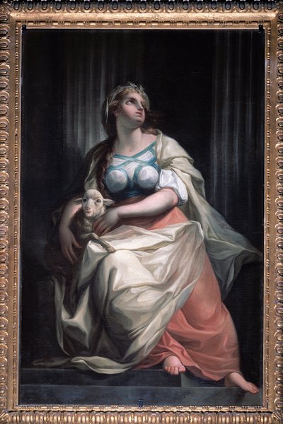 Allegory of the Thirteen Values of the Republic: The Meekness (after 1783) by Carlo Giuseppe Ratti