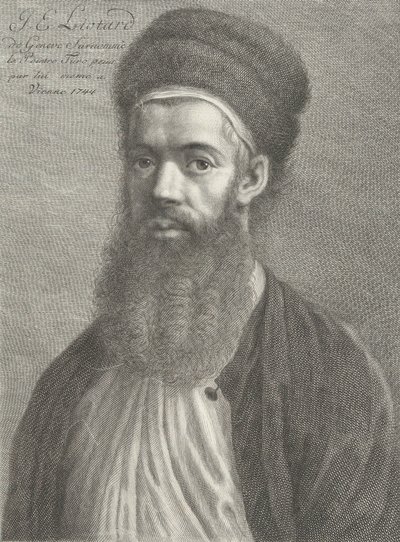 Self-Portrait in a Turkish Outfit, 18th century by Carlo Gregori