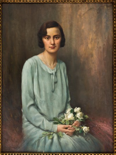Portrait of Nina Galletto by Carlo Grossi