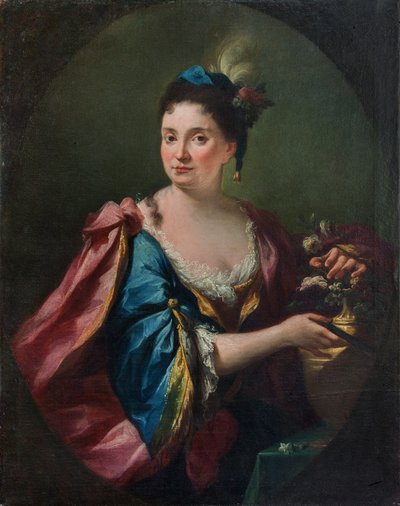 Portrait of Caterina Corbelini (?) by Carlo Innocenzo Carloni