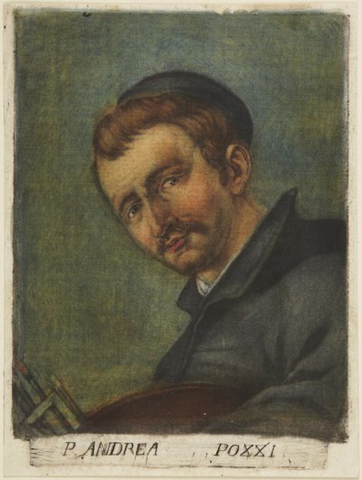 Portrait of Andrea Pozzi by Carlo Lasinio