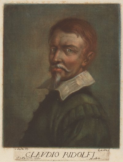 Claudio Ridolfi by Carlo Lasinio, after Claudio Ridolfi