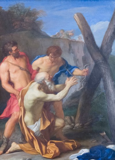 Martyrdom of Saint Andrew by Carlo Maratta or Maratti