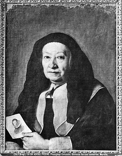 Portrait of Giovanna Garzoni by Carlo Maratta or Maratti