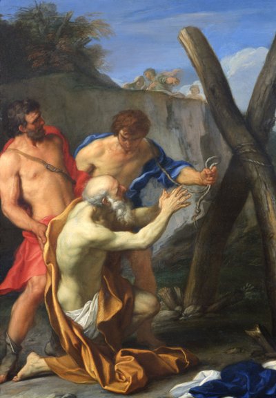 The Martyrdom of Saint Andrew by Carlo Maratta or Maratti