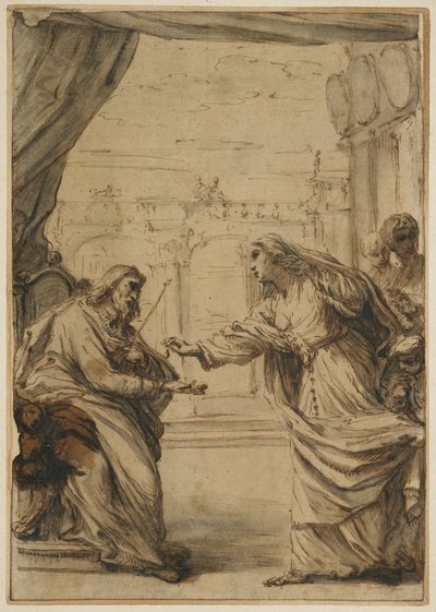 The Rospigliosi Family Paying Homage to Pope Clement IX, 1667-1669 by Carlo Maratta or Maratti