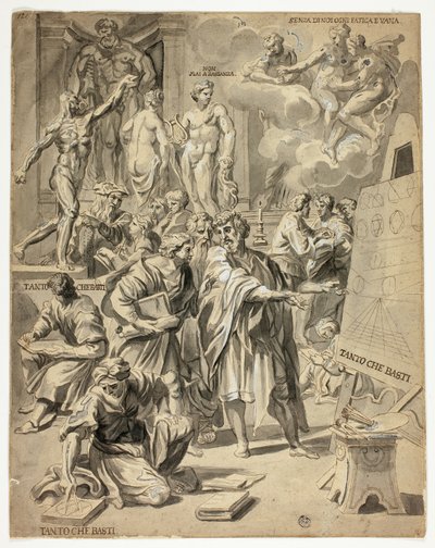 Allegorical Scene in Artist
