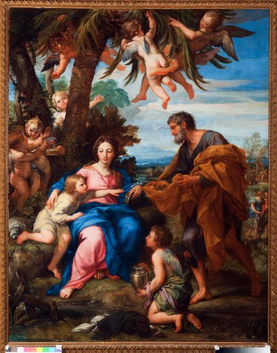 Rest During Flight into Egypt by Carlo Maratti