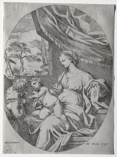 Virgin and Child with the Infant St. John by Carlo Maratti