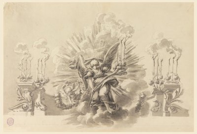 Design for a Ceremonial Decoration by Carlo Marchionni