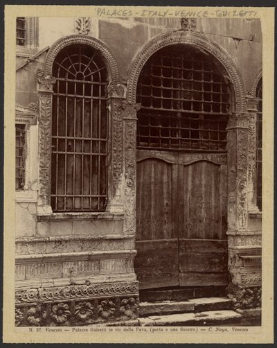 Guizetti Palace by Carlo Naya