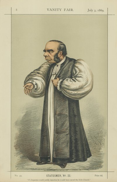 Bishop of Peterborough (Dr Magee) by Carlo Pellegrini