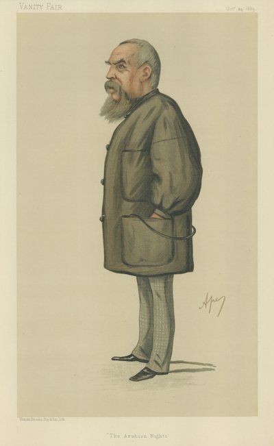 Captain Sir Richard Francis Burton by Carlo Pellegrini
