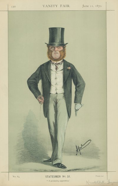 Edward Hugessen Knatchbull-Hugessen, Baron Brabourne by Carlo Pellegrini