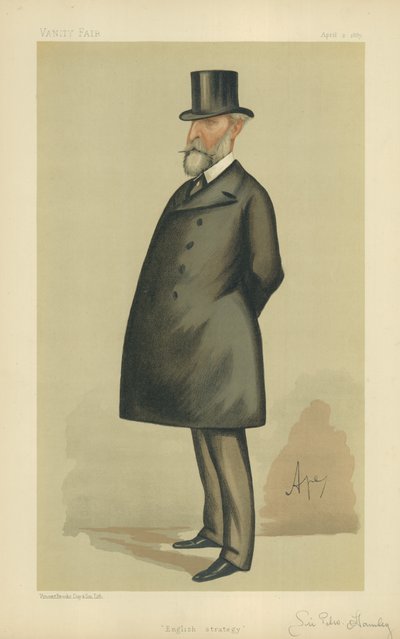 Lieut-General Sir Edward Bruce Hamley by Carlo Pellegrini