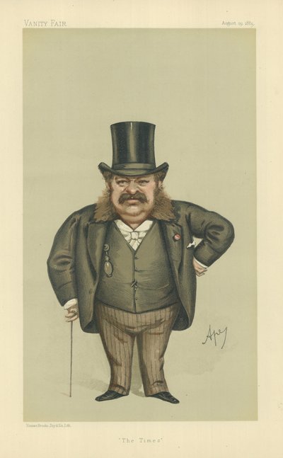 Mr. Opfer of Blowitz by Carlo Pellegrini