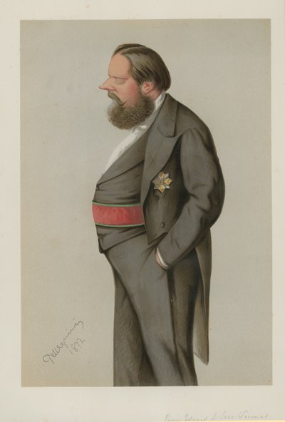Prince Edward of Saxe Weimar by Carlo Pellegrini