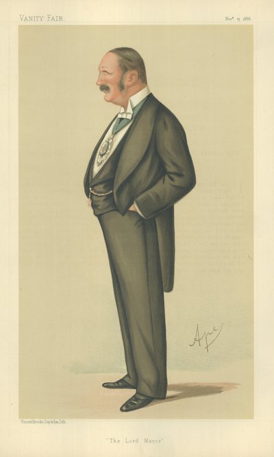 Sir Reginald Hanson, The Right Hon The Lord Mayor of London by Carlo Pellegrini