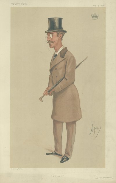 The Earl of Dunraven and Mount-Earl by Carlo Pellegrini