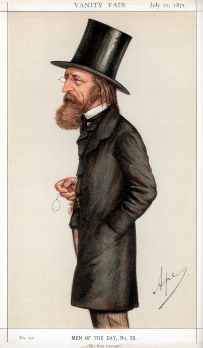 The Poet Laureate, 1871 by Carlo Pellegrini
