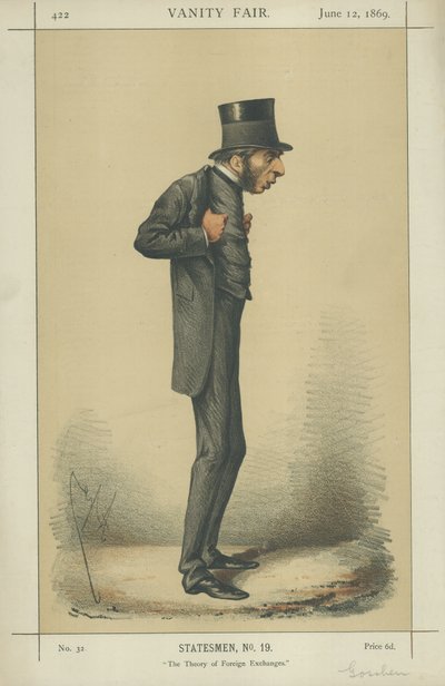 The Right Hon G J Goschen by Carlo Pellegrini