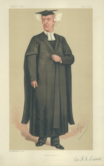 The Very Reverend Henry George Liddell by Carlo Pellegrini