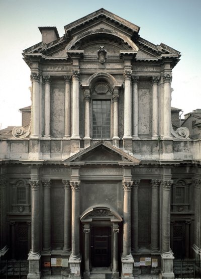 Facade of the Church by Carlo Rainaldi