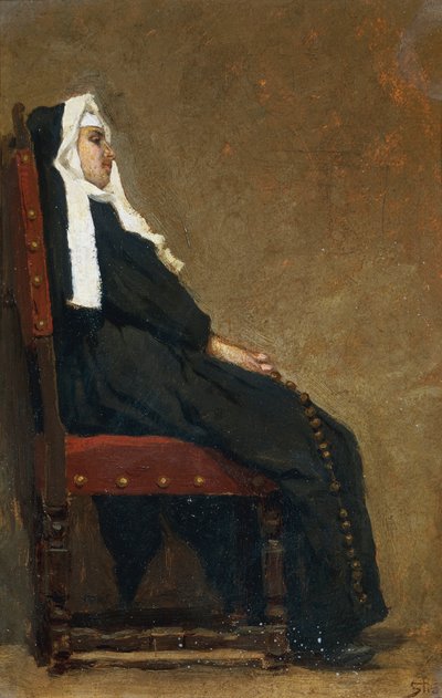 Nun by Carlo Stragliati