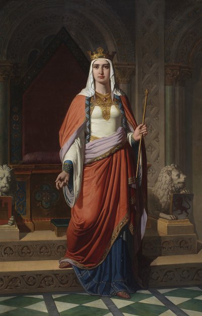 Queen Urraca of León and Castile by Carlos Múgica y Pérez