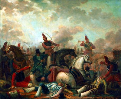 Cavalry Combat in the Era of Rosas by Carlos Morel