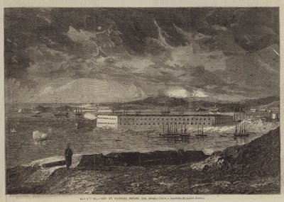 Sebastopol, Fort St Nicholas before the Siege by Carol Bossoli