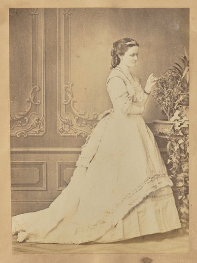 Elisabeth of Wied, Queen of Romania by Carol Szathmari
