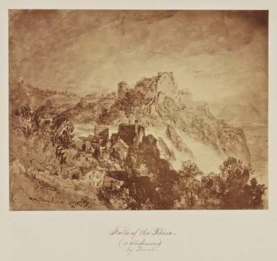 Falls of the Rhine (at Schaffhausen) by Turner by Caroline Bertolacci