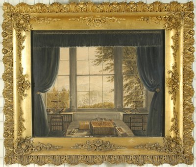 South Window of the Study of Greta Hall by Caroline Bowles