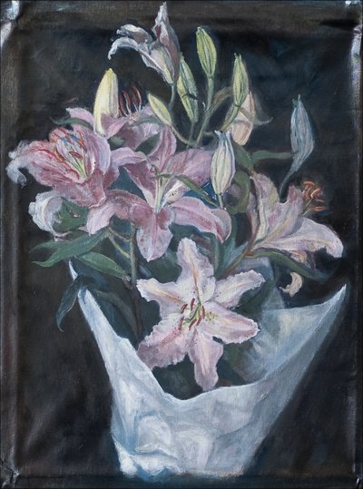 Lilies from the Market, 2008 by Caroline Hervey Bathurst