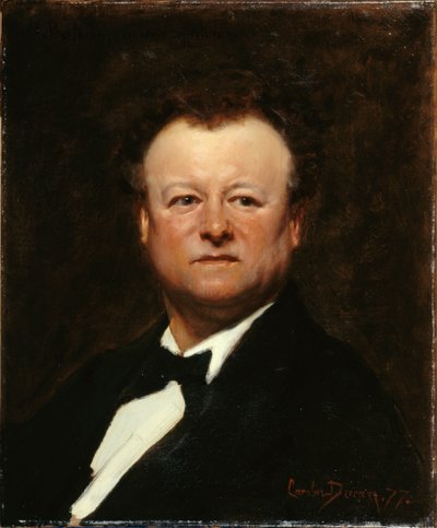Portrait of Jean-François Berthelier (1830-1888), Singer by Carolus Duran
