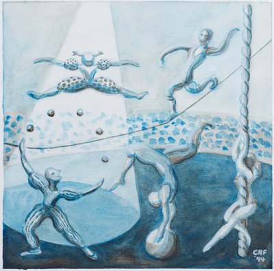 Circus Scene II by Carolyn Hubbard Ford