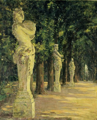 Summer Alley, Versailles by Carroll Beckwith
